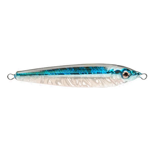 P-Line PLM3/4-02 Laser Minnow, 3/4-Ounce, Silver, Blue