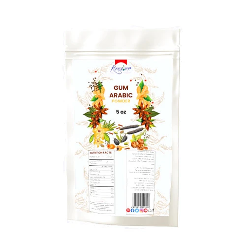 Ramaroma Gond Babool Powder 5 oz, Premium Acacia Gum Powder, Gum Arabic for Watercolor Paint. Food Grade, Powdered Gum Powder Arabic Gum or Acacia Fiber Great for Baking and Making Ice Cream Chalk (5 oz)