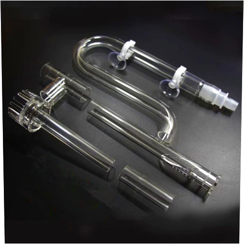 MUSAILR Aquarium Acrylic Lily Inlet Pipe for Oil Film Removal External Tube Filter 16mm