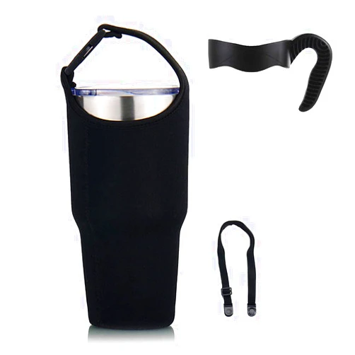 Dofover Sleeve Carrying Pouch Bag Neoprene Water Bottle Case Holder Carrier-for Travel/Walking/Hiking/Camping -for Yeti Tumbler Rambler