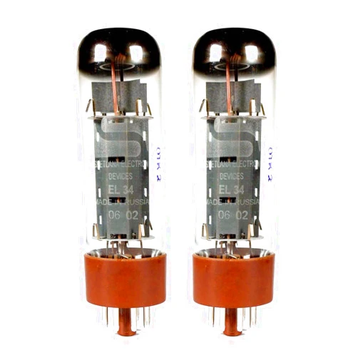 Svetlana EL34, Matched Pair (2 Tubes)