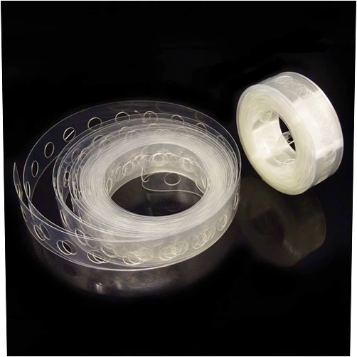 Honbay 4 Rolls Clear Single Hole Balloon Garland Kits Balloon Decorating Strips Tapes for Wedding and Party (16 Feet of each Roll)