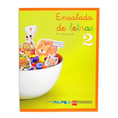 Spanish Edition by Begoña Oro Pradera (Author), José Ángel Labari Ilundain (Illustrator), Margarita Menéndez Gutiérrez (Illustrator), Anne Decís (Illustrator), Javier Zabala (Illustrator), Antonia Santolaya Ruiz Clavijo (Illustrator), Mikel Valverde Tejedor (Illustrator) & 5 more Lecturas: Ensalada de letras. 2 Primaria. Trampolín