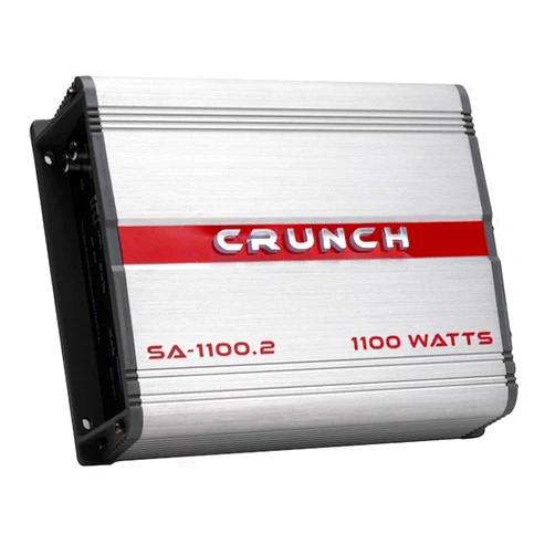 Crunch SA-1100.2 Smash Series 1,100-Watt 2-Channel Class AB Amp