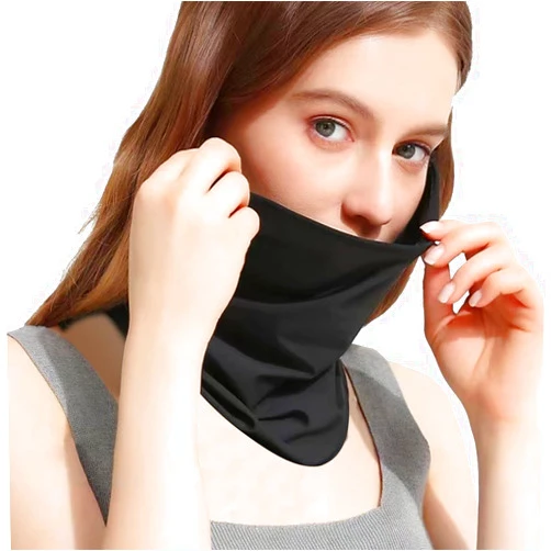 VAJOOCLL Faraday Gaiter Shields 5G, 4G, Cellular, WiFi, Bluetooth, Faraday Scarf Effective Shielding Fluctuation Efficiency 99.99% Scarf Protect Brain, Face and Neck (Black)