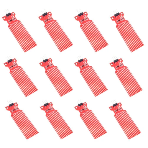 WWZMDiB 12 Pcs Water Level Sensor Compatible with for Arduino DIY Used to detect Water Drop Depth