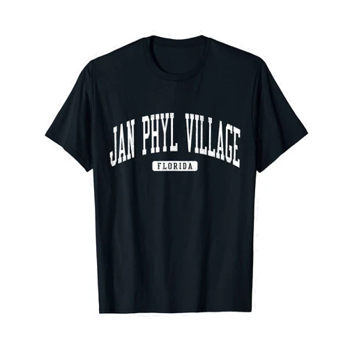 Jim Shorts - Jan Phyl Village Florida T-shirts & T Jan Phyl Village Florida FL JS03 College University Style T-Shirt