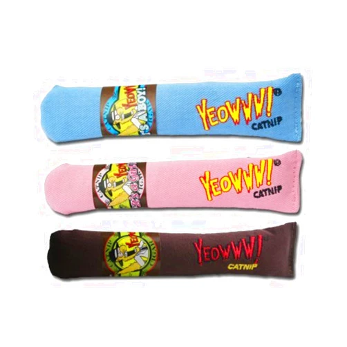 Yeowww! Cigar 3 Pack 100% Organic Catnip Cigar Toys