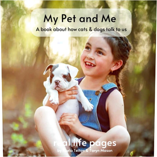 By Taryn Mason (Author), Kaela Teitge (Author) My Pet and Me: a book about how cats & dogs talk to us