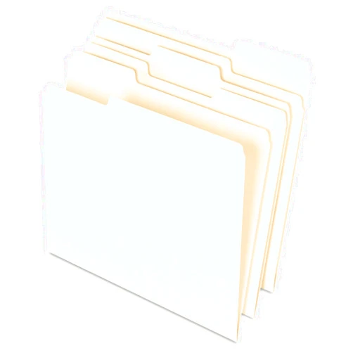 Pendaflex Earthwise by Pendaflex 74520 Recycled Paper File Folder, 1/3 Cut, Ltr, Manila (Box of 100)