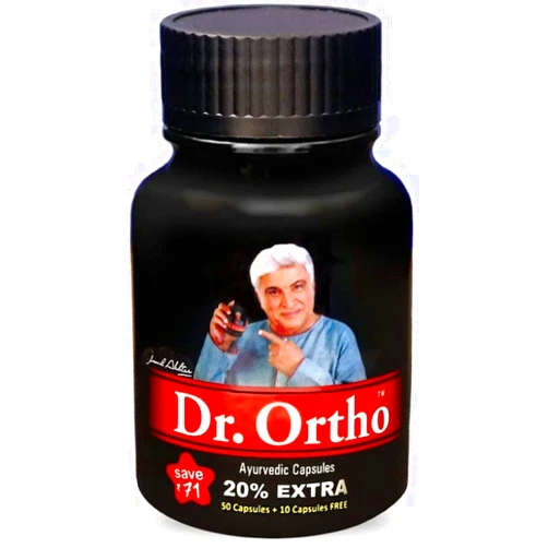 Generic Ayushveda Dr Ortho Ayurvedic Capsules - 60 Count