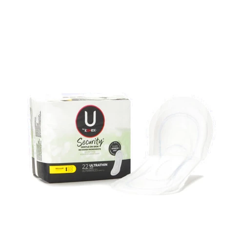 Kimberly-Clark U by Kotex Security Ultra Thin Pad, Regular Absorbency, Kimberly Clark 03904, 176 Count