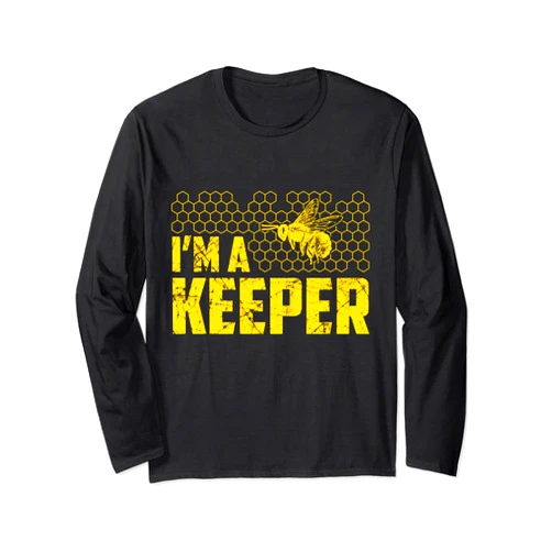 Bumble Bee Keeper Costumes For Men Co.. I'm A Bee Beekeeper Bumblebee Honeybee Keeping Bee Keeper Long Sleeve T-Shirt