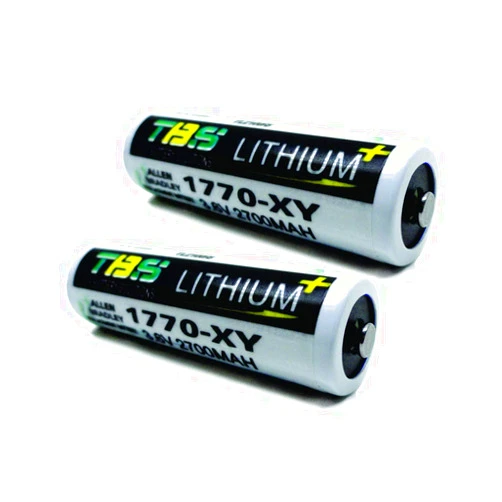 TOP BATTERY SOLUTIONS 2pc Allen Bradley 1770-XY Battery -PLC-2- Mini PLC-2 - PLC-5 Logic Control REPLACEMENT BATTERY