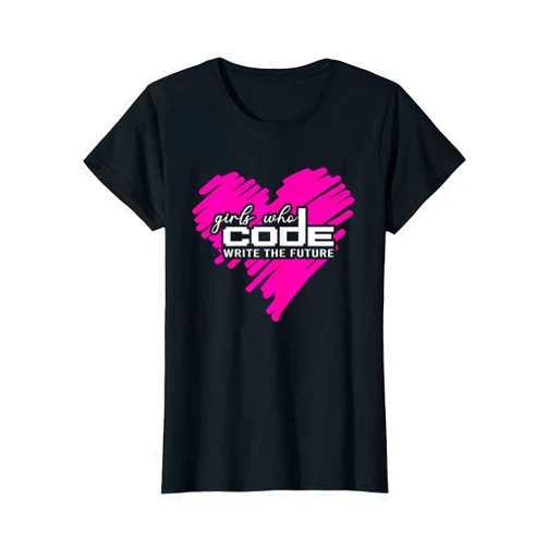 Vintage Programmer Coding Clothing Funny Programmer Girl Coder Girls Who Code Write The Future T-Shirt