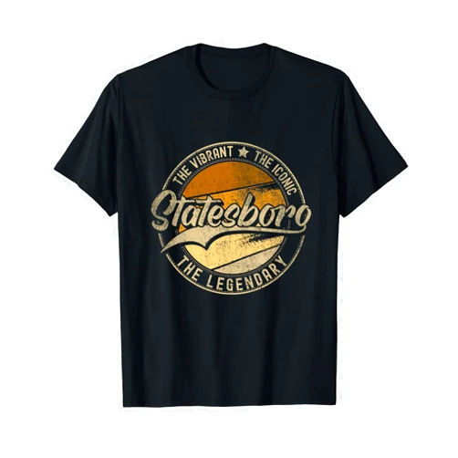 Apparels for Statesboro - Georgia by Flo Statesboro GA | Georgia | Vintage Distressed T-Shirt