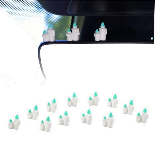 SINGARO Halloween Car Decor, 12PCS Cute Car Decorations, Car Rearview Mirror Accessories, Car Interior Accessories, Candles