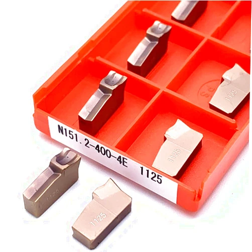 Generic N151.2-300-4E N151.2-200-4E N151.2-400-4E 1125 1025 Single Head Slotted Cut 2mm 3mm 4mm Metal Turning Tools N151.2 Cutting Tool - (Angle: N151.2-400-4E 1125/ 10Pcs)