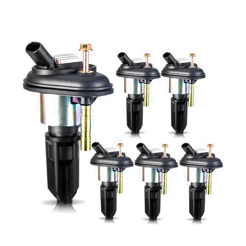 ENA Set of 6 Ignition Coil Pack Compatible with Chevy GMC Isuzu Hummer Saab Buick Trailblazer Envoy Rainer Colorado Canyon Ascender i-280 i-290 i-350 9-7x H3 2.8L 2.9L 3.5L 4.2L Replace# UF303 C1395