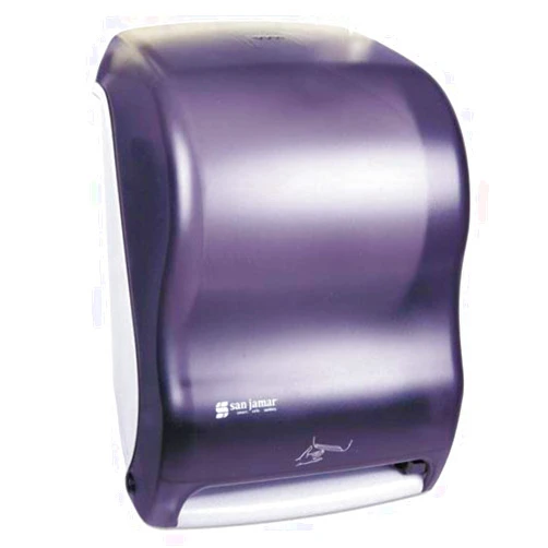 San Jamar T1400TBK Smart System with iQ Sensor Towel Dispenser, 11 3/4 x 9 x 15 1/2, Black Pearl