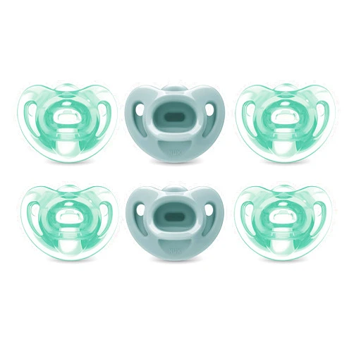 NUK Comfy Pacifiers, 6-18 Months, 6 Pack