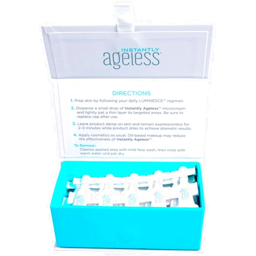 Instantly Ageless Facelift in A Box - Instant Eye Bag Remover Puffiness -1 Box of 25 Vials - Instant Under Eye Bags Remover - Wrinkle Tightener - Instant Wrinkle Remover for Face Instant Lift