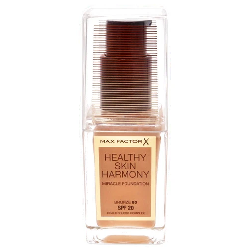 Max Factor Healthy Skin Harmony Miracle Foundation SPF 20-80 Bronze Foundation Women 1 oz