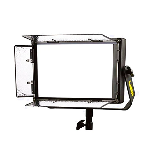 Ikan Lyra Bi-Color 3200K-5600K Soft Panel (1) 1 x Half Studio & Field LED Light with DMX Control, Includes Barn Doors, Bi-Color Adjustable (LBx5) - Black