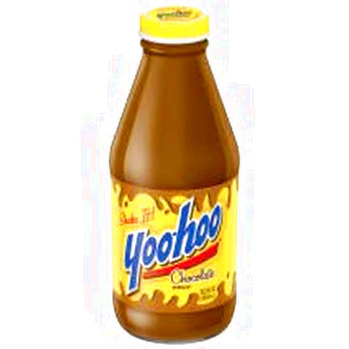 Yoo Hoo, Chocolate Drink - Glass Bottle, 15.5 Ounce