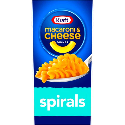 Kraft Spirals Original Macaroni & Cheese Dinner (5.5 oz Box) Spirals Pack of 1