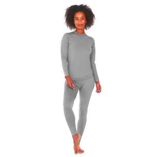 Thermajane Long Johns Thermal Underwear for Women Fleece Lined Base Layer Pajama Set Cold Weather