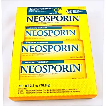 Neosporin First Aid Antibiotic Ointment 2 X 1 Oz Plus .5 Oz