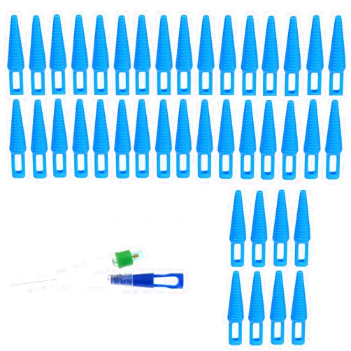 Medcore 40 Sets Catheter Plugs - Catheter Plug Adapter - Urethral Catheter Supplies