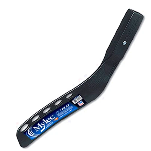 Mylec Hockey Stick Blade, Replacement Street Hockey Blade, Lightweight & Durable, High-Impact Fiberglass, Air-Flo Design, with 2 Screws, Secure Fit, for Most Wood Hockey Shaft