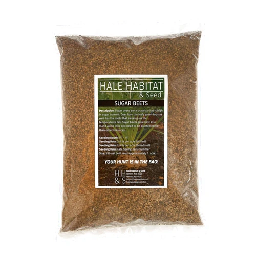 Hale Habitat & Seed Sugar Beet Food Plot Seed, 5 lbs