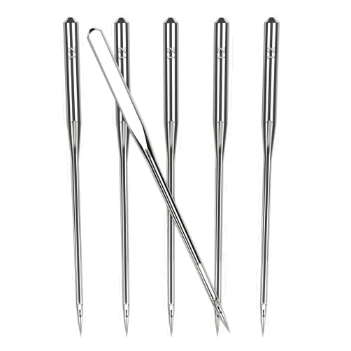 HLARTNET 50 Pcs Size 80/12 Universal Embroidery Sewing Machine Needles, Compatible with Singer, Organ, Schmetz Home Sewing Machine