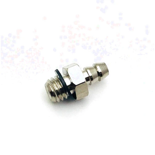 DYNAPEX Fitting UNF 10-32 Male X Barb 1/8” or 3mm Hose ID Air Fuel Gas Boat (2 Units)