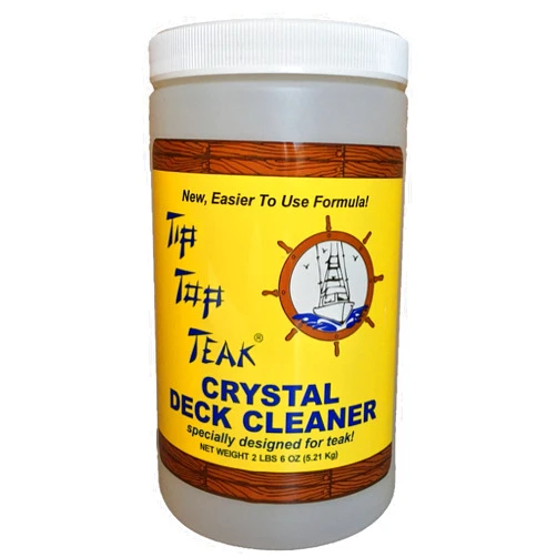 Tip Top Teak Crystal Deck Cleaner, Teak Cleaner, Furniture Cleaner, Essential Boat Accessories, 32 fl. oz.