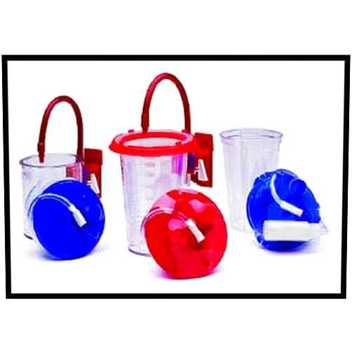 Ensur Medi-Vac Canister, 1200 mL Shut-Off Valve/Locking Lid, 65651-312 - Sold by: Pack of One