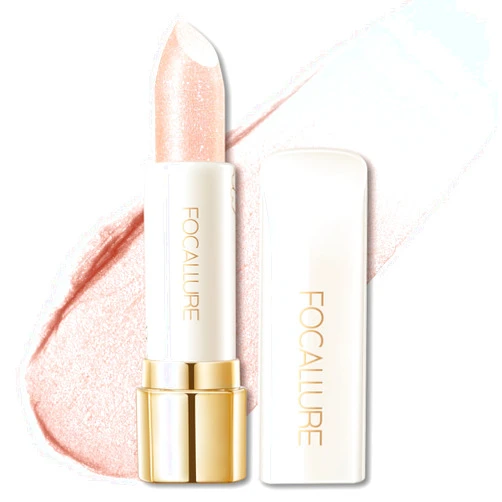FOCALLURE Shimmer Metallic Lipstick, Pearl Shimmery Finish, High Pigment Long Lasting Lip Stain, Graduation Gifts, Sparkly Lip Makeup, Flower Dance