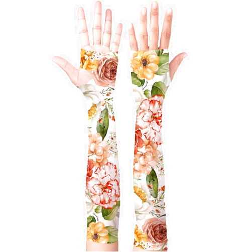 YPHCDO Gardening Sleeves Farm Sun Protection Arm Cooling Sleeves Thorn Proof Garden for Women Men with Thumb Hole