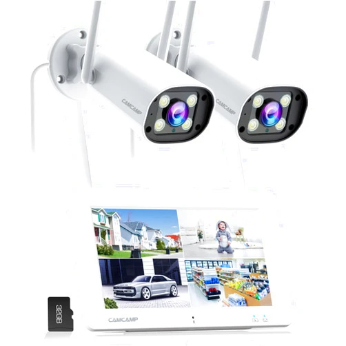 Camcamp Wireless Security Camera System with 7