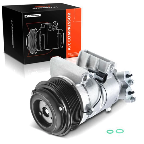A-Premium Air Conditioner AC Compressor with Clutch Compatible with Infiniti QX56 QX80, Nissan Armada Pathfinder Titan XD, 5.0L 5.6L