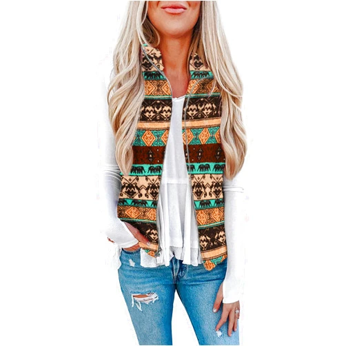 LOMON Womens Fuzzy Sherpa Fleece Jacket Lightweight Vest Cozy Sleeveless Cardigan Zipper Waistcoat Outerwear with Pocket