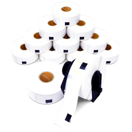Aegis Adhesives - Compatible Labels Replacement for Brother DK-1201 (1.1