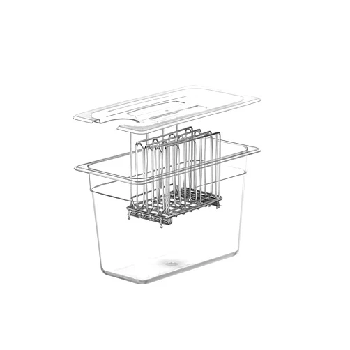 LIPAVI Sous Vide System For your Breville Joule - 7 quart container, L5 Sous Vide Rack and a tailor-made lid