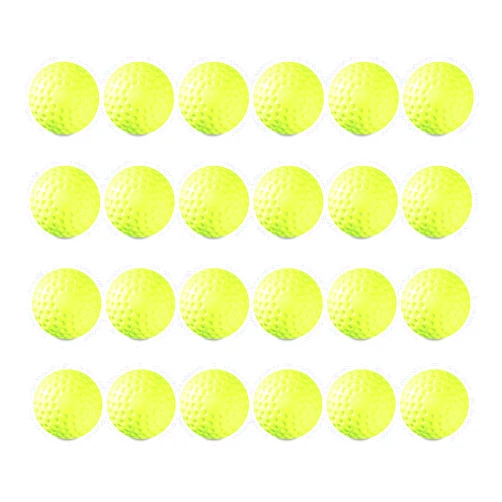 Jugs Sting-Free Dimpled Game-Ball Yellow Softballs – 2 Dozen
