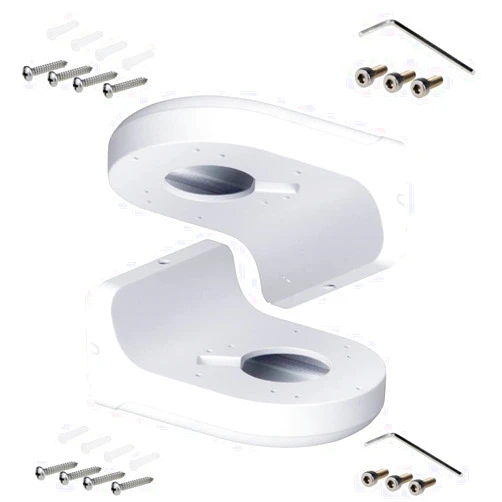 Mbarbs PFB203W Mount Bracket Water-Proof Aluminum Alloy for Dahua Dome Camera IPC-HDW4433C-A IPC-HDW4431C-A, SD22204T-GN, IPC-HDBW4433R-ZS IPC-HDBW4433R-AS, HDBW4433R-S IPC-HDBW4431R-ZS IPC-HDBW4431R-AS