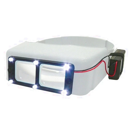 JTS Quasar Led Lighting System for Donegan Optivisor and Magnifier Visors 6 Led Lights