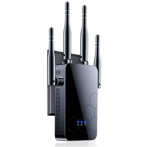 Cyseed 2024 Newest WiFi Extender Internet Booster, 10000 Sq.ft Long Range Repeater Wireless Routers Amplifier, Mesh Wi-Fi 80% Faster | Broader Than Ever, Support More Network Devices at Home, 1-Tap Setup
